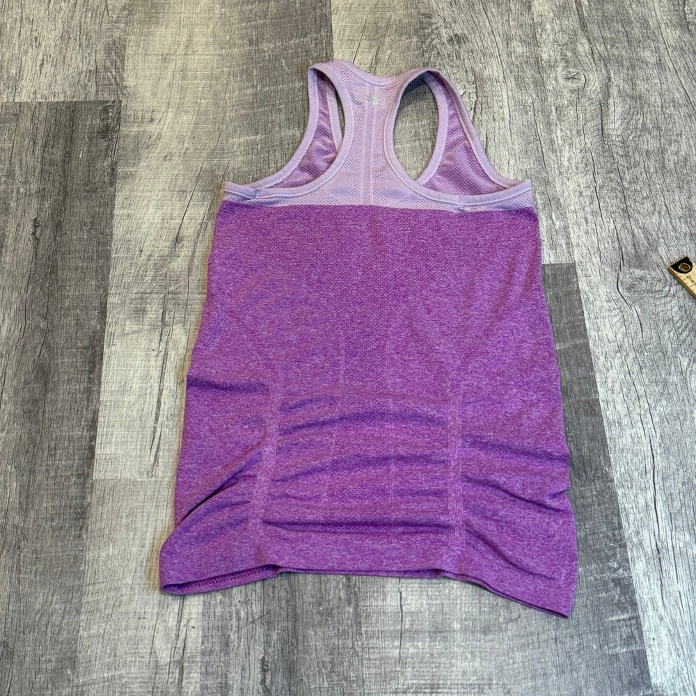 Athleta Fast‎ Track Ruched Sides Racer Back Tank Top Size Small - Picture 5 of 6